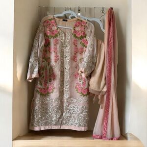 Pakistani Agha Noor Dress 3Pc